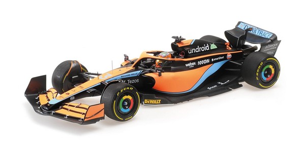 1:18 Minichamps Mclaren Mcl36 Daniel Ricciardo Bahrain F1 Gp 2022 537221803 Mode-image