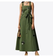 Tory Burch Embroidered Poplin Dress