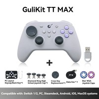 Gulikit Tt Max/Pro Game Controller 720° Tmr Joystick For Switch 1/2 Wake Pc S...