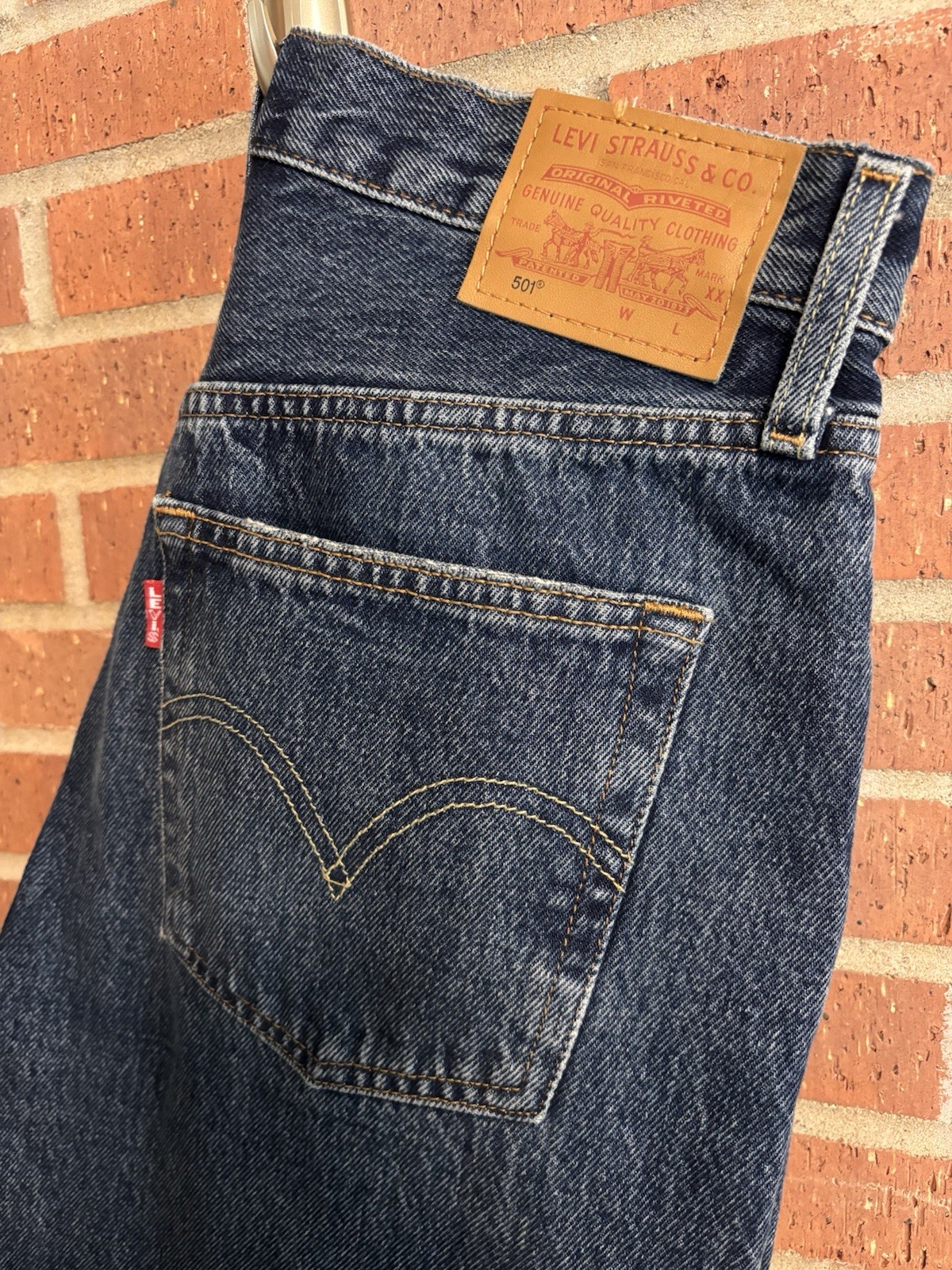 Blue Denim Medium Wash High Rise