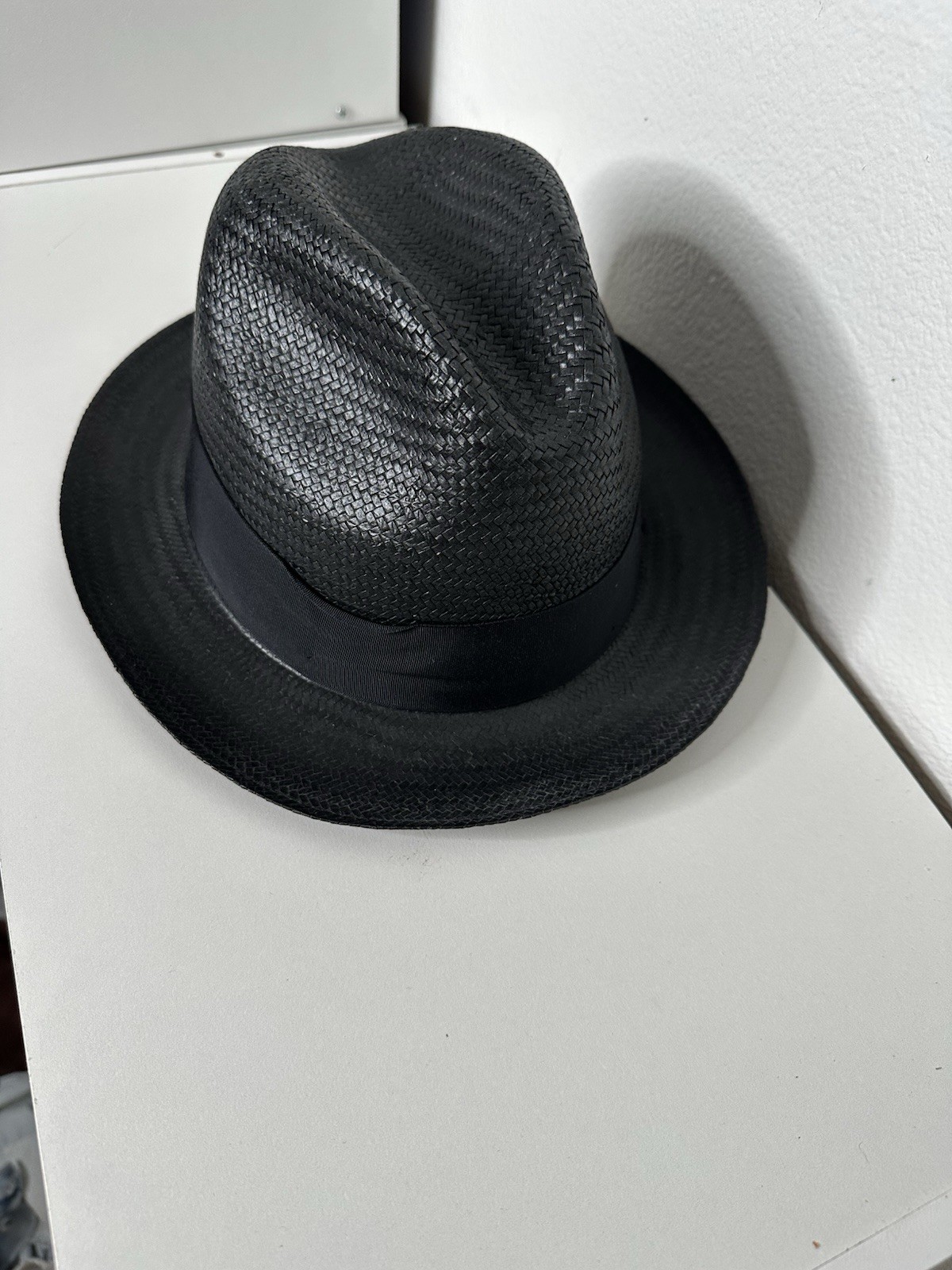 Men’s Black Fedora by New York Hat Co – Size Large