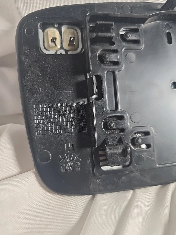 原始设备制造商 68101147AA 加热动力手动折叠镜玻璃带支撑 LH 适用于道奇 — 第 4/4 张图片