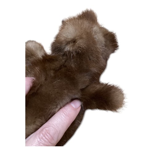 Vintage Real Fur Mink? Plush Stuffed Animal Squirrel? Bear? Dog? See Photos - Picture 9 of 13