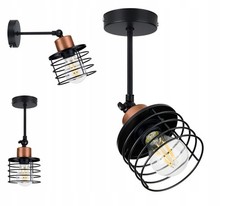 Image of Wire Spring Ceiling Lamp Pendant Light, E27, Max 60w, 25cm Height, Adjustable