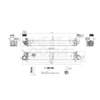 LadeluftküHler FüR Audi A1 Sportback VW Polo 17- 2Q0145805A