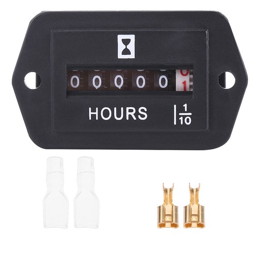 Engine Hour Meter 10-70Hz 1-8g ABS Hour Gauge For Car - Picture 6 of 7