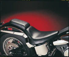 LE PERA Bare Bones Pillion Pad - Smooth - Black - Softail Fits '84-'99 LN-007P