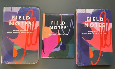 FIELD NOTES: FNC-62 FLORA - 2 Sealed packs + Subscriber Extra! - No Intl Sales