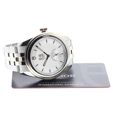TUDOR GLAMOUR DOUBLE DATE 57103 42mm SS/YG Automatic Date Small Seconds #C266