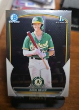 2023 Bowman Chrome Prospects Zack Gelof #BCP-1 (RC) 1st Bowman Oakland Athletics