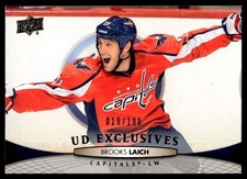 2011-12 Upper Deck UD Exclusives Brooks Laich 019/100 Washington Capitals #262