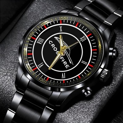 Personalized Sports Chrysler Crossfire Stainless Steel Watch Automotive Gift