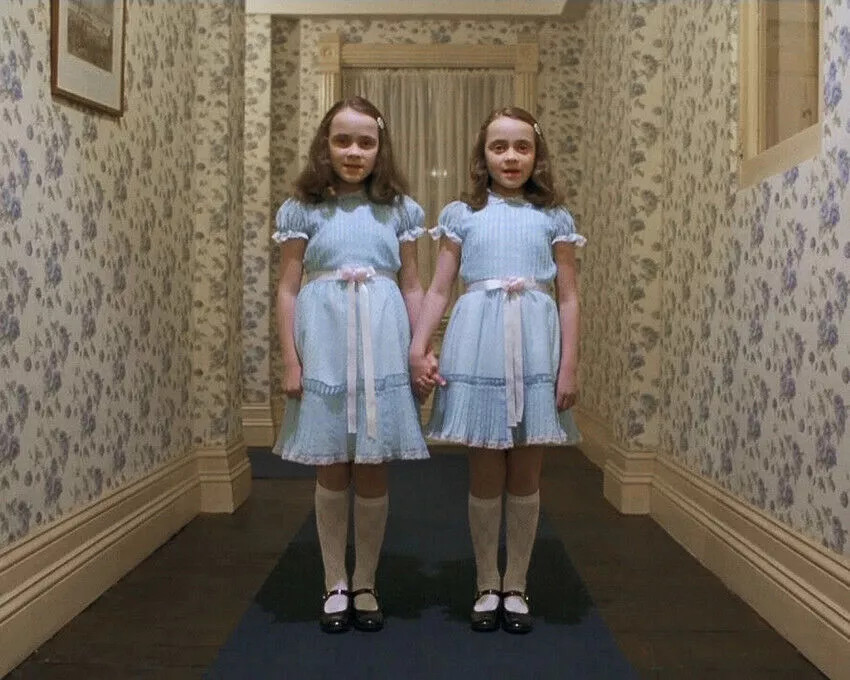 Creepy Twins from The Shining Classic Horror Film 4x6 Photo