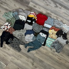 Infant Boys Mixed Brand Lot of Clothes Hat Blanket Snnugle Me 0-3 months Choice