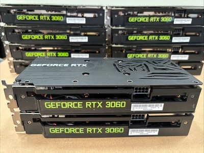 Lot of 2 Lenovo Nvidia GeForce RTX 3060 12GB GDDR6 Graphics Card GPU