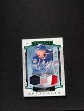 2015-16 UD Artifacts Josh Anderson Patch Auto Material Emerald RC #/49 MONTREAL