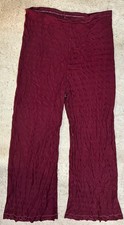 Vintage Women’s 1950s Van Raalte Red Petti Pants Bloomers MED Pleated
