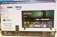 Toshiba 32WF2653DB 32in HD Ready 720p HDR LED Fire TV Netflix Black