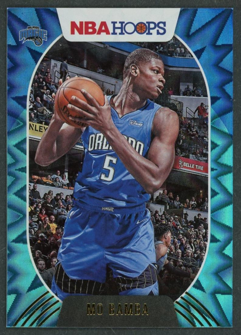 2020-21 Hoops - Mo Bamba - Teal Explosion #154 Orlando Magic