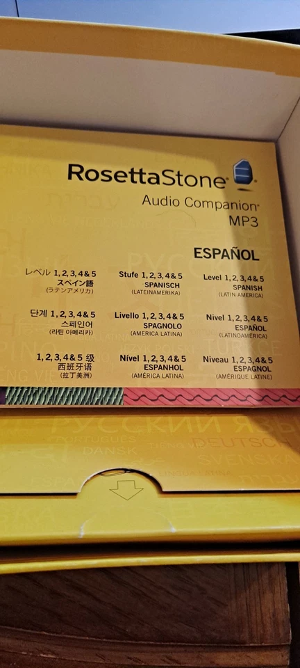Rosetta Stone Spanish, levels 1-5 language program  Software And Audio Companion - Image 2 of 4