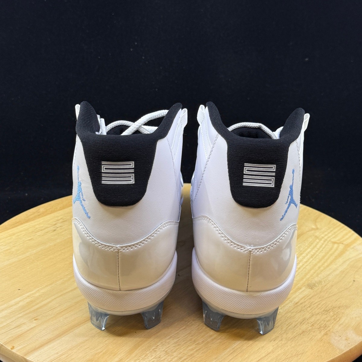Jordan 11 Retro Mid Football Cleats Mens 9.5 White Legend Blue HM7322-104 NIB Air Jordan 11  main image 4