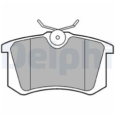 Satz Bremsbeläge Bremsklötze hinten für VW Bora 1 1J2 1J6 Corrado 53I | 24621