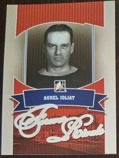 2012 - 2013 ITG Forever Rivals Aurel Joliat Canadiens #04 Hockey Card