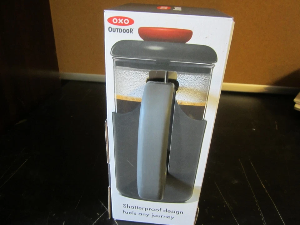 OXO Brew Coffee Maker Outdoor Campgrounds French Press 32oz NEW - Image 2 of 4