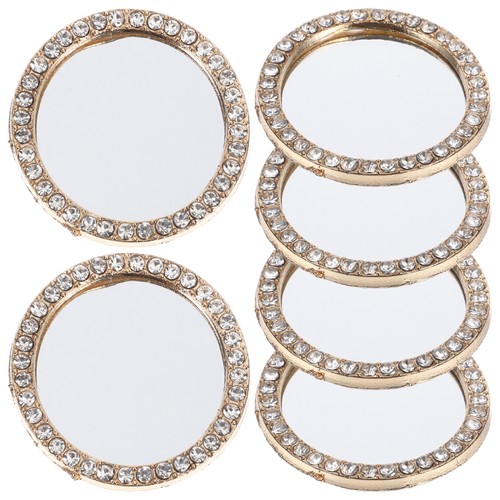6 Pcs Schönheitspiegel Tragbarer Make -up -Spiegel Kleiner Handspiegel - 第 9/12 張圖片
