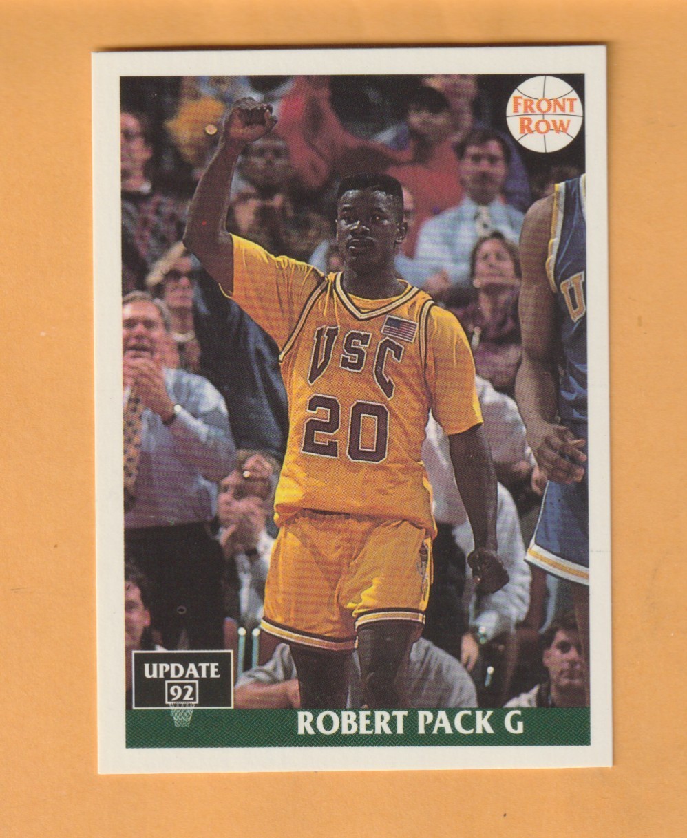 Robert Pack USC Trojans 1991 Front Row Update #75 New Orleans Louisiana