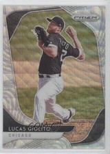 2020 Panini Prizm Blue Wave Prizm 8/60 Lucas Giolito #31 g9j