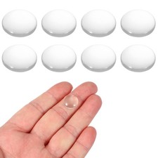 8 Pack Convex Lens, 14mm OD 20mm Focal Length Optical Lenses