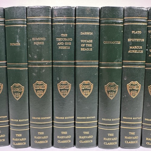 The Harvard Classics Deluxe Edition Green 1969 Complete Set Of 23 - Imagen 3 de 24