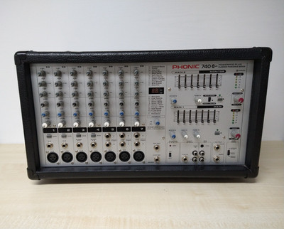 Phonic 740 Plus PowerPod Plus 2x220W Powered Mixer - UNGETESTET.