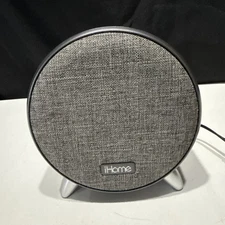 iHome Bluetooth Alarm Clock with Dual USB Charging and Nightlight (Gray)