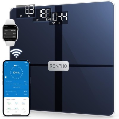 RENPHO Smart-Badezimmerwaage mit WLAN und Bluetooth