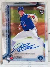 2025 Topps Chrome - Jake Bloss - Rookie Auto RC - #RA-JB - Toronto Blue Jays