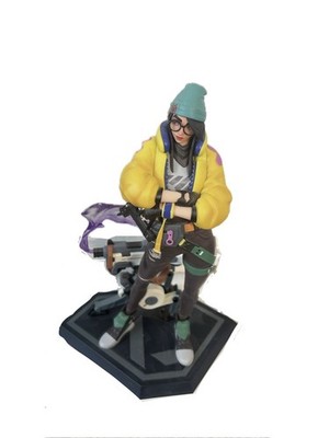 VALORANT Killjoy 1/6 Scale Figure Statue Model Garage Kit Collection 12 In. Gift