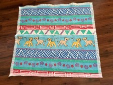 Vintage 1990s DISNEY'S THE LION KING SIMBA Blanket Infant Crib Toddler
