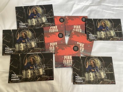 Pink Floyd Signed - At Pompeii MCMLXXII 2 CD + Signed Postcard (Nick Mason)