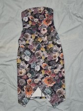 ASOS floral Size 4 Halter Dress