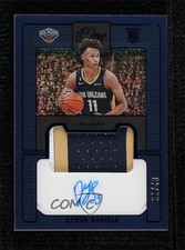 2022 Panini One and One Prime Rookie Jersey Blue 21/49 Dyson Daniels Auto 1e38