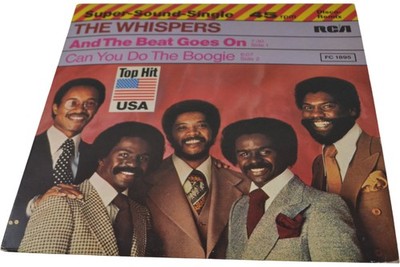 The Whispers And The Beat Goes On Vinyl Record 45 RPM Disco RCA