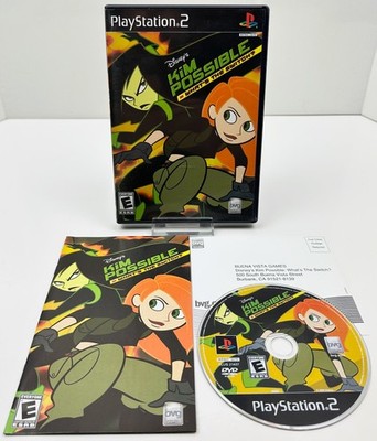 Kim Possible What's the Switch (Sony Playstation 2, 2006) PS2 CIB w/ Reg Card