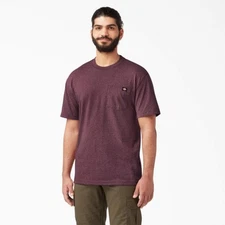 Dickies Mens Heavyweight Heathered Short Sleeve Pocket Tee Relaxed T-Shirt