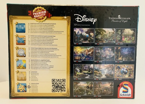 Thomas Kinkaid Disney Jungle Book Schmidt Puzzle 1000 Pieces New Sealed 59473 - Picture 2 of 6