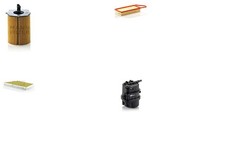 Inspektionspaket Filtersatz XL MANN-FILTER Filtereinsatz Leitungsfilter für 206