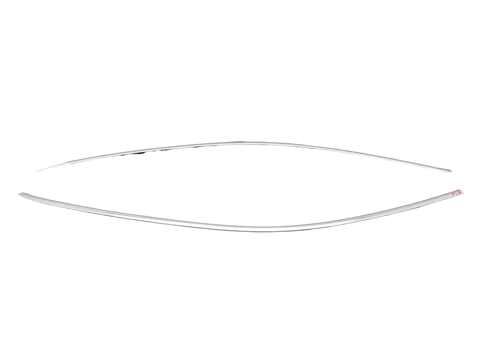 2015-2020 BENTLEY BENTAYGA Front Left & Right Window Sill Trim Set (2) | Chrome