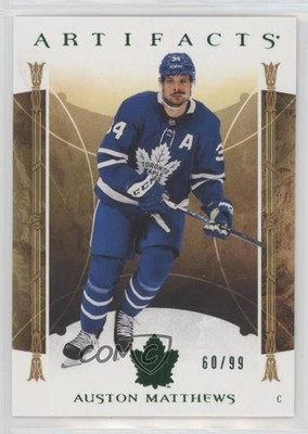 2022-23 Upper Deck Artifacts Stars Emerald 60/99 Auston Matthews #127 04vj