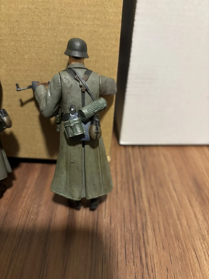 21st Century Toys Ultimate Soldier 1/18 4 Фигурки Лот товаров Немецкое подразделение Вторая мировая война С Снаряжением - Изображение 4 из 4